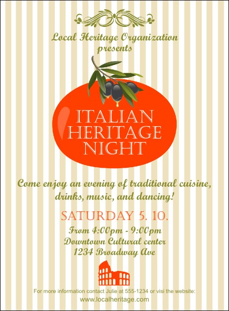 Tuscany Invitation Product Front