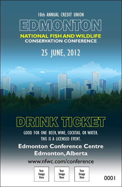 Edmonton Drink Ticket Product Front