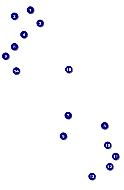 MMA Main Event Drink Ticket (Blue) Front Field Markers