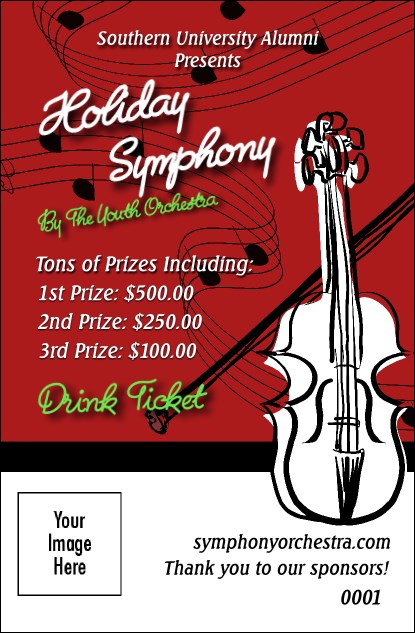 String Symphony Drink Ticket Product Front