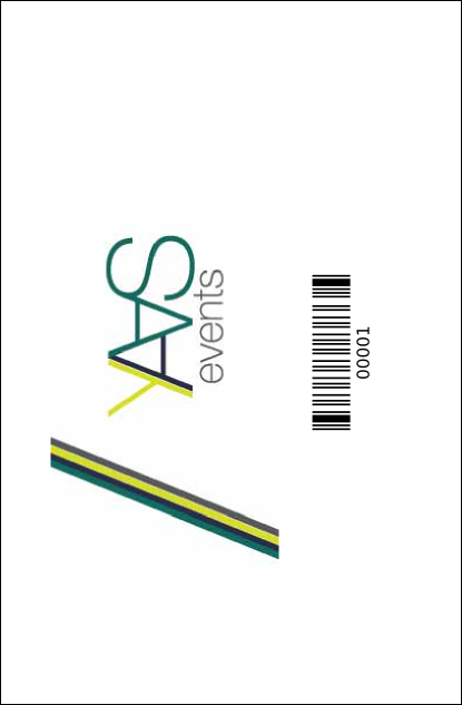 Roller Derby Passing Star Drink Ticket Product Back