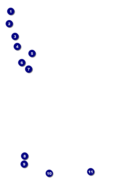 Casino Drink Ticket Front Field Markers