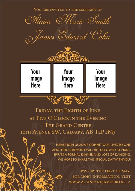 Wedding Classic Postcard Product Front