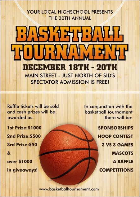 Basketball Court Postcard