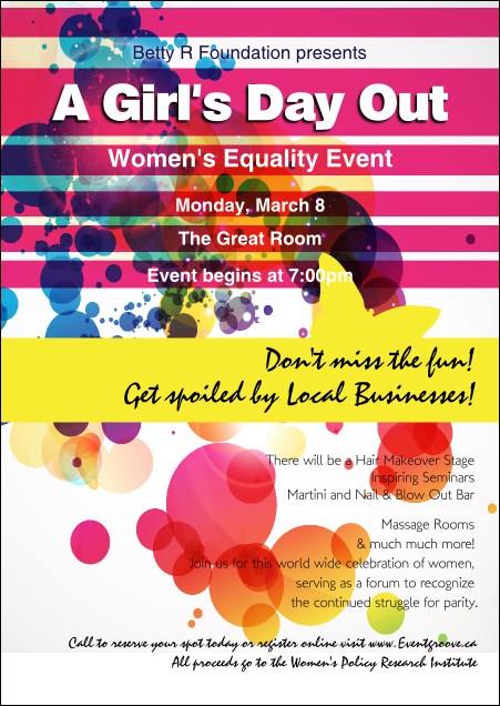 Women's Expo Abstract Postcard Product Front