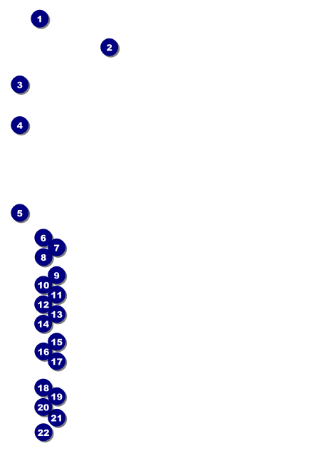 Recycling Symbol Postcard Front Field Markers