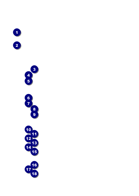 Police Caution Tape Postcard Front Field Markers