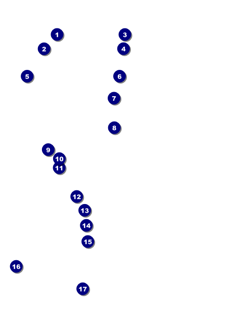 Roaring 20s Postcard Front Field Markers