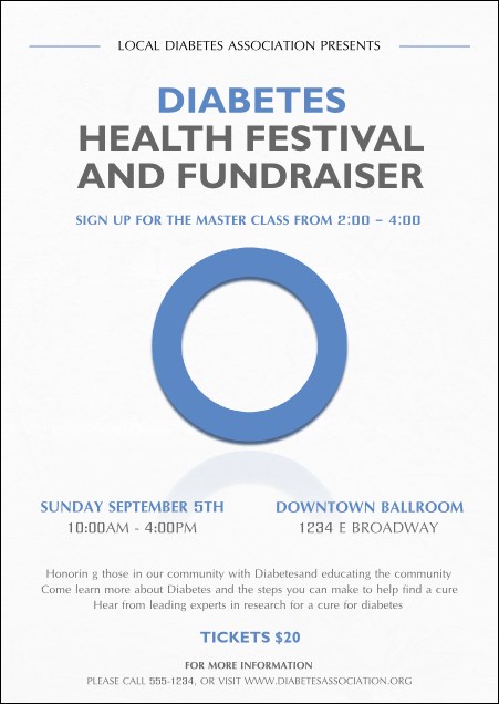 Diabetes Postcard Product Front