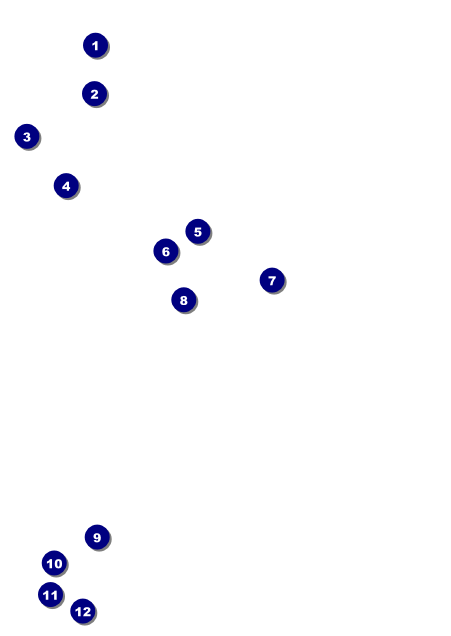 Diamond Postcard Front Field Markers