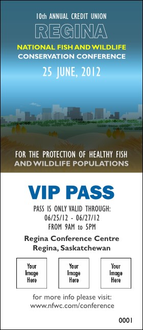 Regina VIP Pass Product Front