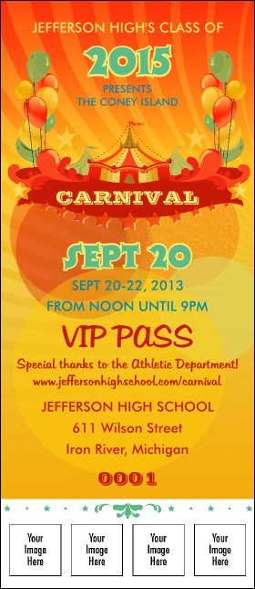 Carnival VIP Pass Product Front