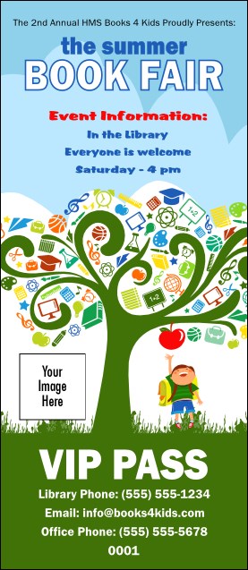 School Tree All Purpose VIP Pass Product Front