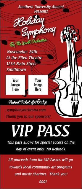 String Symphony VIP Pass Product Front