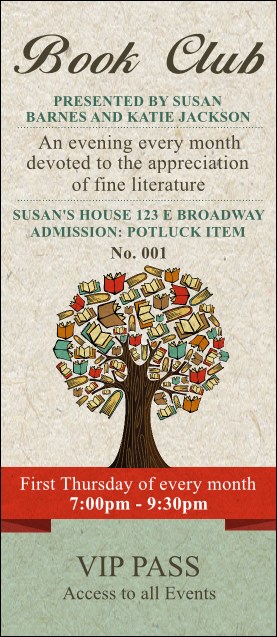 Books VIP Pass Product Front