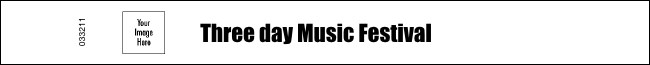 Bold Text (1 line) with Logo Product Front