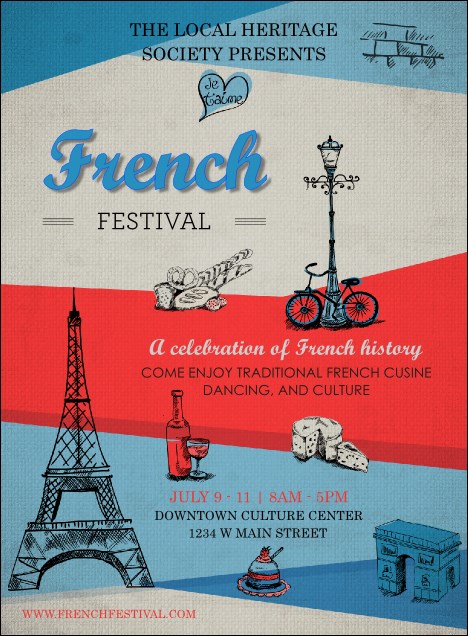 French Invitation Product Front