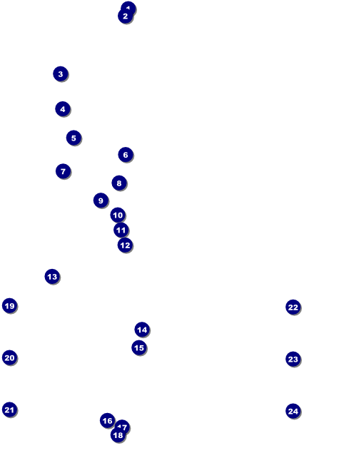 Twenties Logo Flyer Front Field Markers