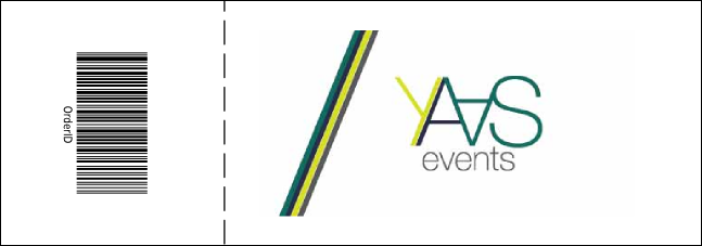 Red Rose Raffle Ticket Product Back