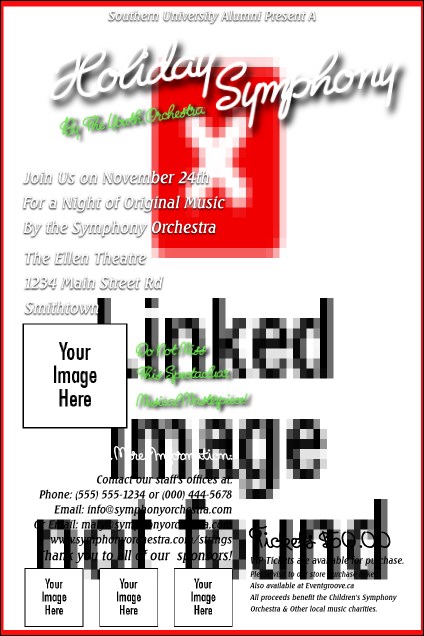 String Symphony Poster Product Front