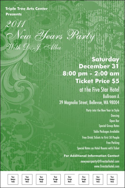 Year Classic Green Poster Product Front