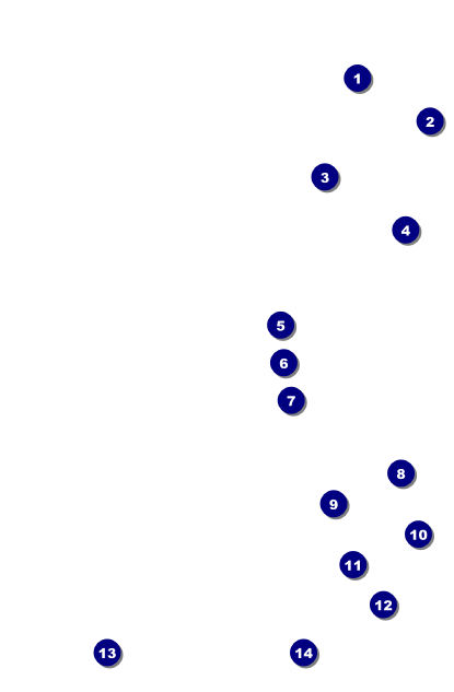 Norwegian Drink Ticket Front Field Markers