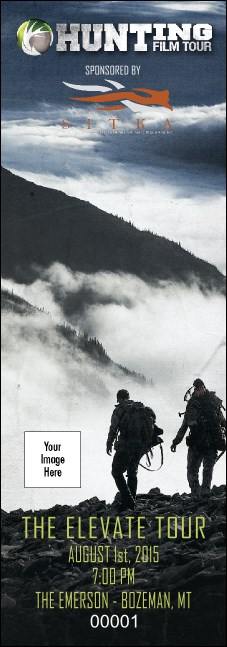 2015 Hunting Film Tour Event Ticket Product Front
