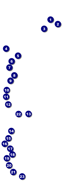 Fishing and Hunting Expo Event Ticket Front Field Markers