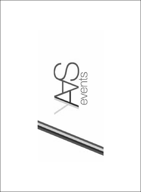 All Purpose Building and Streetlights Black and White Invitation Product Back