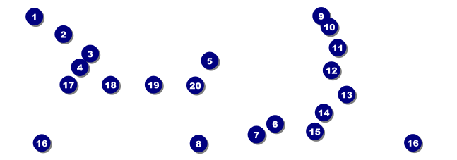 Dots 50/50 Purple Raffle Ticket Front Field Markers
