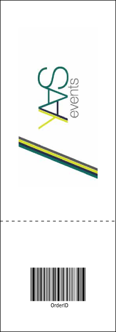 Rotary World Portrait Event Ticket Product Back