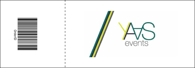 Rotary Club Event Ticket Product Back