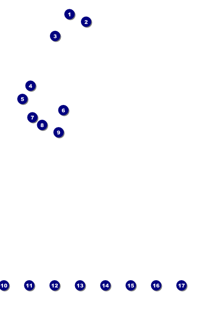 Raas Garba Logo Poster Front Field Markers