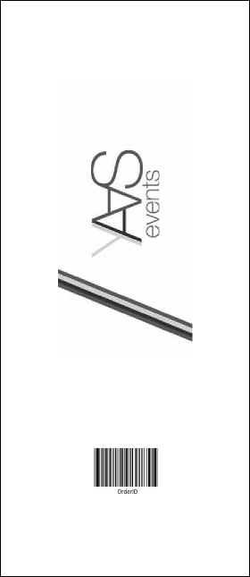 All Purpose Skyline Black and White  VIP Pass Product Back