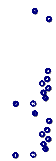 Masquerade Ball 3 Event Ticket Front Field Markers