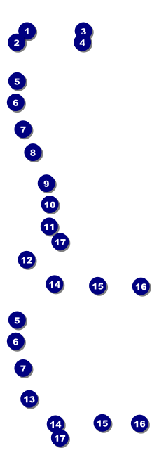Roaring 20s Reserved Event Ticket Front Field Markers