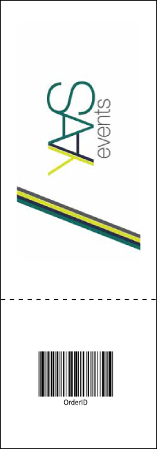 Bow Tie Reserved Event Ticket Product Back