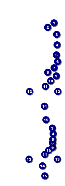 Retro Sunburst Reserved  Event Ticket Front Field Markers