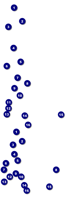 MMA The Fight Night Event Reserve Ticket Front Field Markers