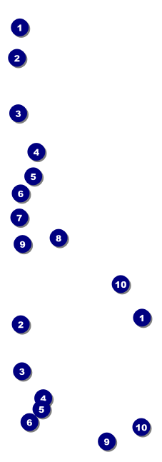 LGBT Film Festival Event Ticket Front Field Markers